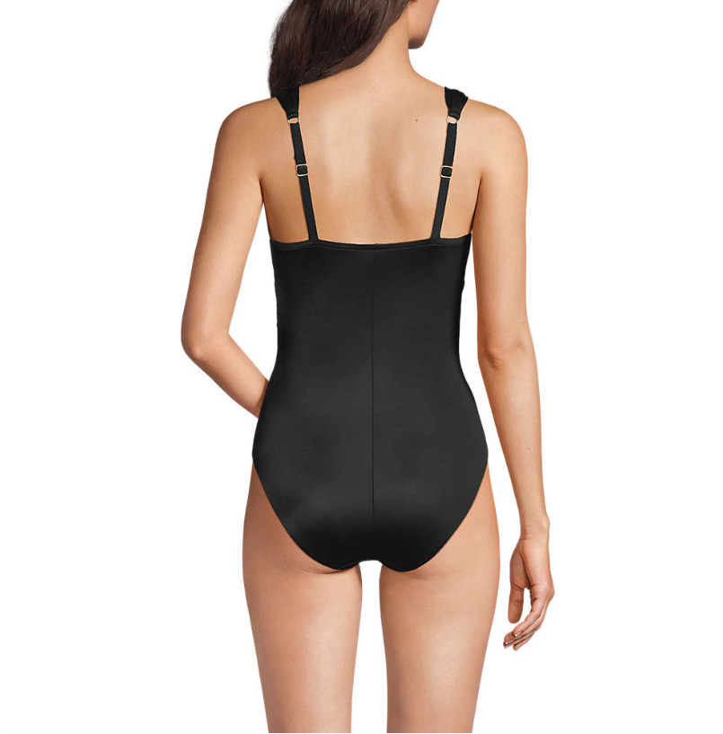 Women's Smoothing Sweetheart Shirred One Piece