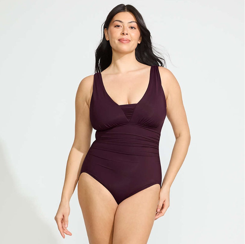 Women'sGrecian Low Leg One Piece Swimsuit