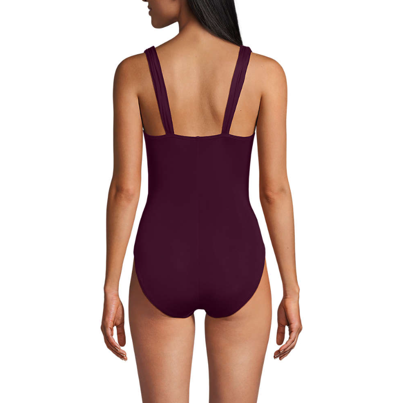 Women'sGrecian Low Leg One Piece Swimsuit