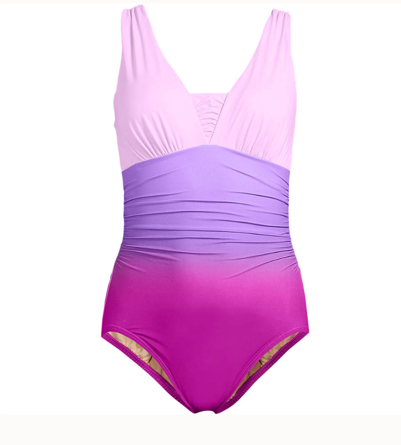 Women's Grecian Low Leg One Piece Swimsuit